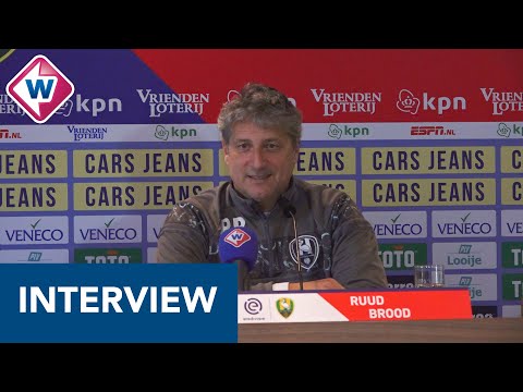ADO-trainer Ruud Brood: 'We zijn nog niet klaar op de transfermarkt' - OMROEP WEST SPORT