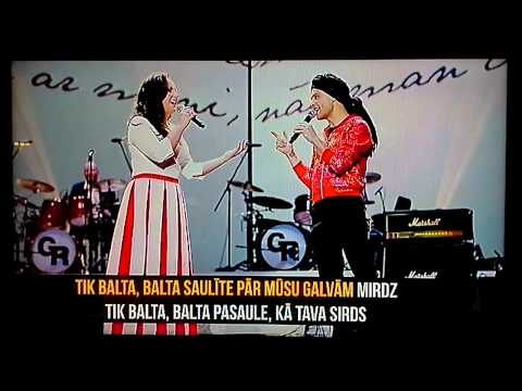 Baltā dziesma (karaoke)
