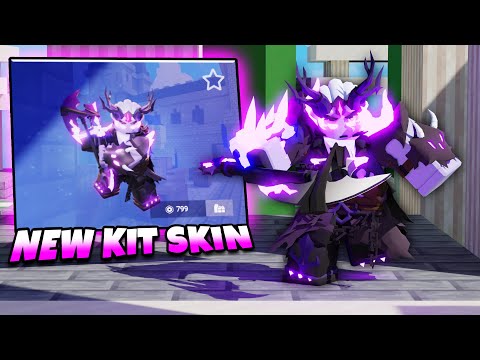 NEW Void Adetunde Is The Best Kit Skin Ever Added! (Roblox Bedwars)
