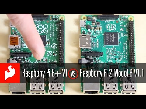 SparkFun: Raspberry Pi B+ V1 vs. Raspberry Pi 2 Model B V1.1