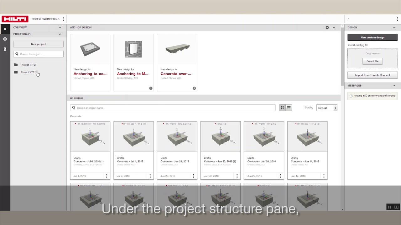 INTRODUCTION Hilti PROFIS Engineering Suite: Setup tutorial