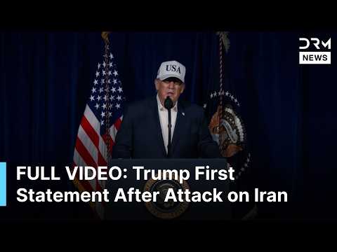 FULL REMARKS: Trump Confirms “Major Combat Operations” in Iran in Video Post | AH1B