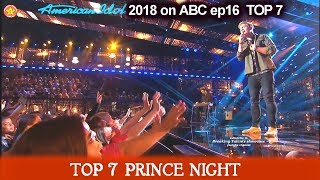Caleb Lee Hutchinson sings “Amazed” GETS GIRLS SCREAMING  Prince Night American Idol 2018  TOP 7