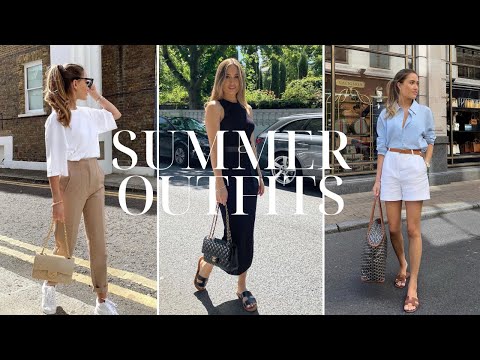 SUMMER CAPSULE WARDROBE | 12 OUTFITS | Easy,...