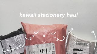 kawaii stationery haul ☆彡♡
