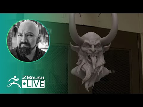 Creating Krampus on the Fly with ZBrush! - Miguel Guerrero - ZBrush 2021