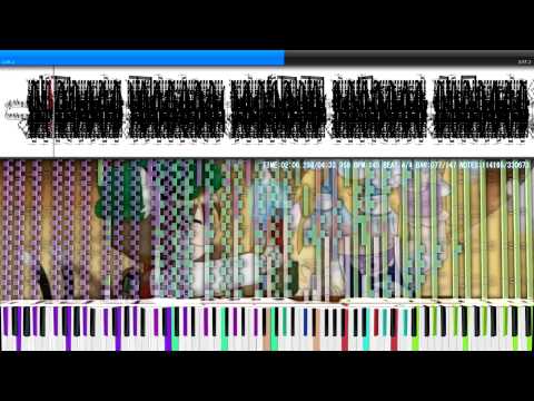【Black Score】MIDITrail - Touhou 7: Diao Ye Zong (Withered Leaf) (0.33 Million)