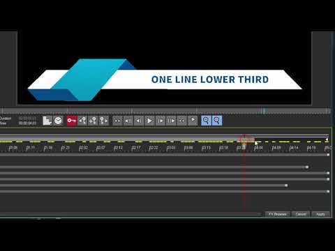 Title Studio Fundamentals: Animating Rigid Runs