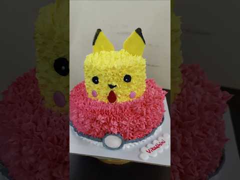 😍Pikachu Theme Cake Decoration❤️