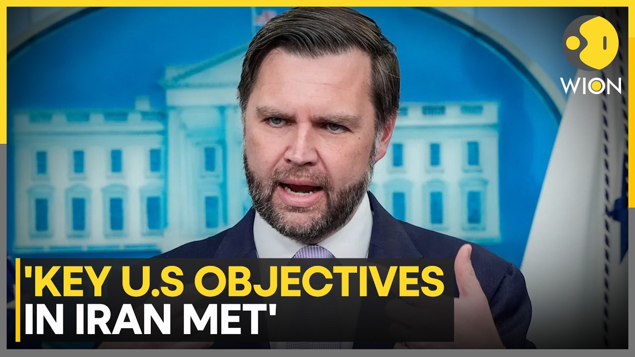 JD Vance: Iran Must Abandon Nukes & Terror Support For Economic Benefits | WION News