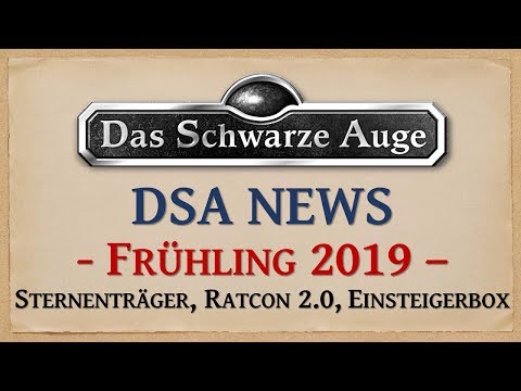DSA News Frühling 2019 - Neue Abenteuer, RatCon 2.0 und Bilder zu Sternenträger