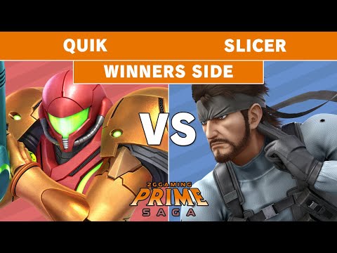 2GG: Prime Saga - MYR QuiK (Samus) vs Slicer (Snake) Winners Side - Smash Ultimate