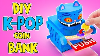 How to Make a K-Pop Demon Hunter Coin Bank! 😎🖌️