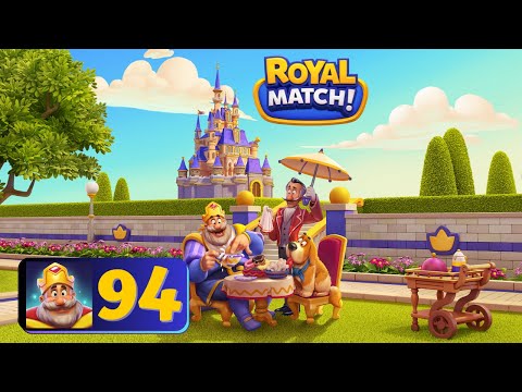 Royal Match 👑 - Area 94 - 🚀 Launch Site - Gameplay