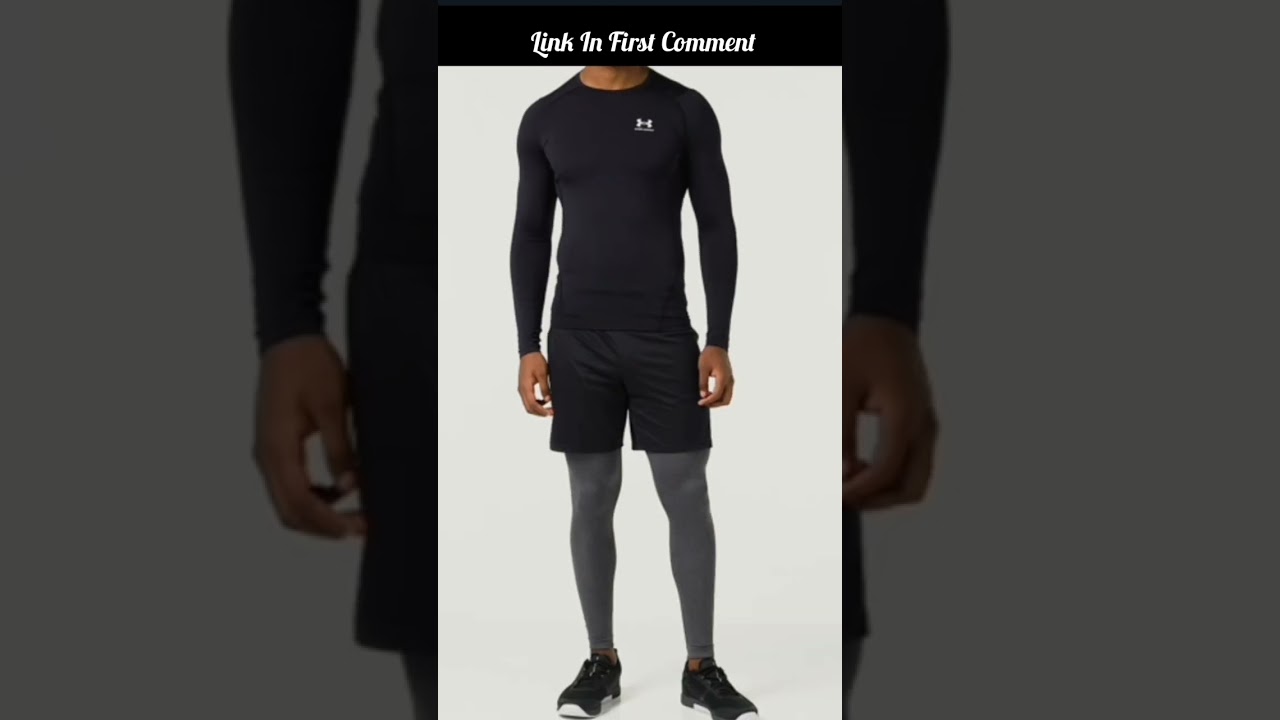 Under Armour Men's HeatGear Compression Long-Sleeve T-Shirt #trending #viral #asmr