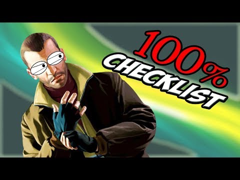 GTA IV: 100% CHECKLIST / GUIDE [+BEST Order of Completion]