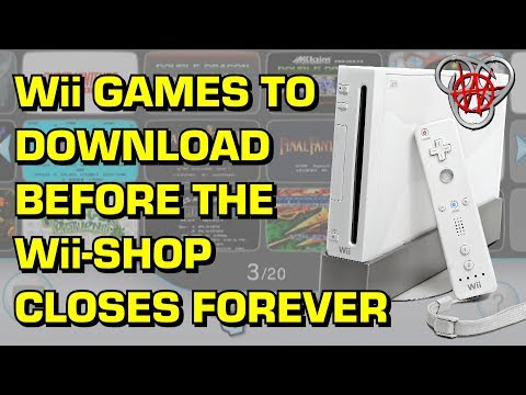 Wii Games to Download Before the Wii-Shop Shuts Down FOREVER! | Nefarious Wes