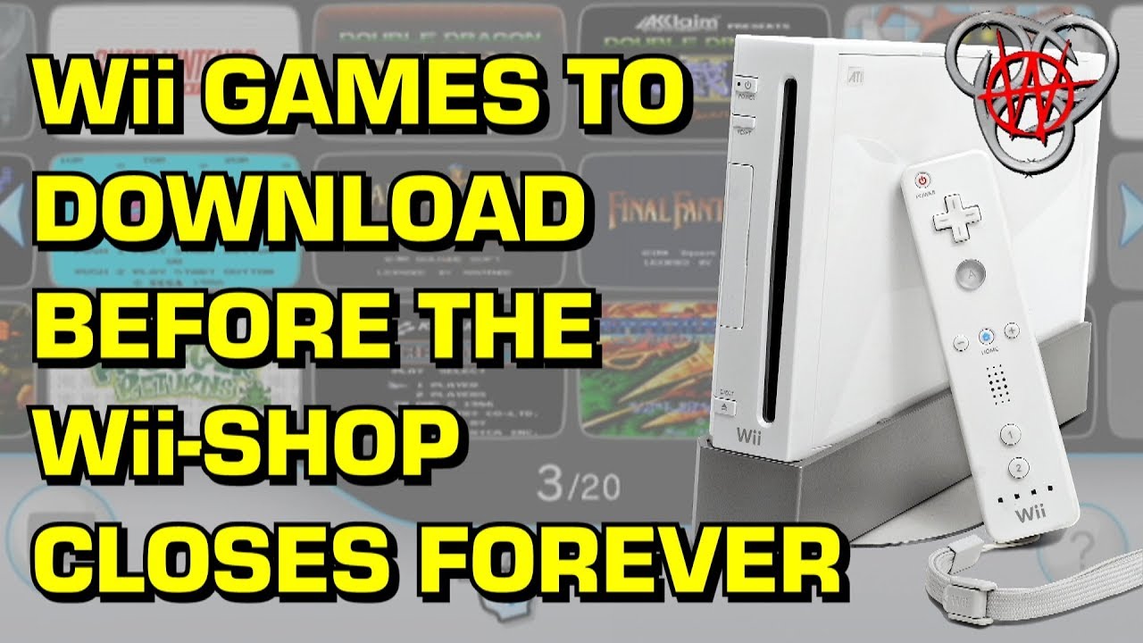 Wii Games to Download Before the Wii-Shop Shuts Down FOREVER! | Nefarious Wes