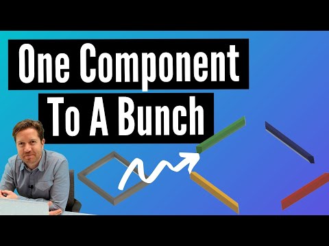 Fusion 360 – Ein Körper in vielen Komponenten