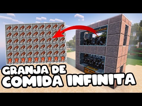 🐄 ¡CARNE y CUERO INFINITOS en Minecraft 1.21! 🤯 La GRANJA de VACAS Más FÁCIL 🐮 (Bedrock y Java)