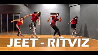 Jeet - Ritviz | Dance Animation Choreography | CurlyGrooves