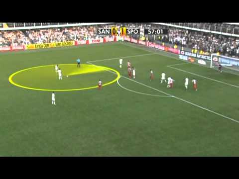 Santos 1 - 1 São Paulo  28.08.2011 (HD)