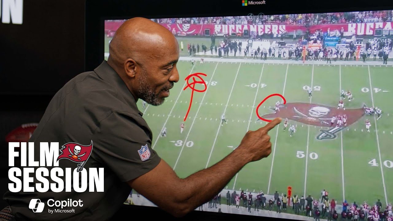 Rondé Barber Reviews Best Plays During Panthers vs. Bucs | Film Session | Tampa Bay Buccaneers