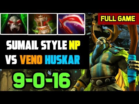 OMG! This mid Nature's Prophet Playstyle is too Strong - Sccc tries Sumail's Mid NP Build