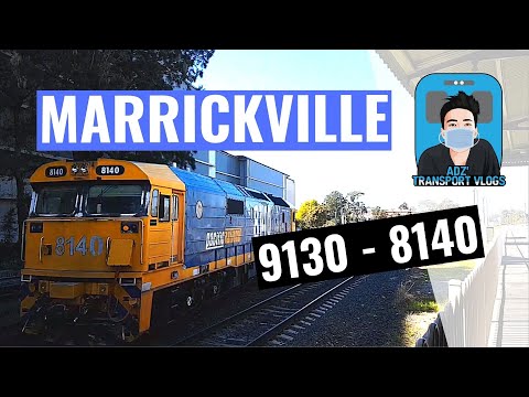 Adz' Transport Vlogs - 9130 - 8140 at Marrickville