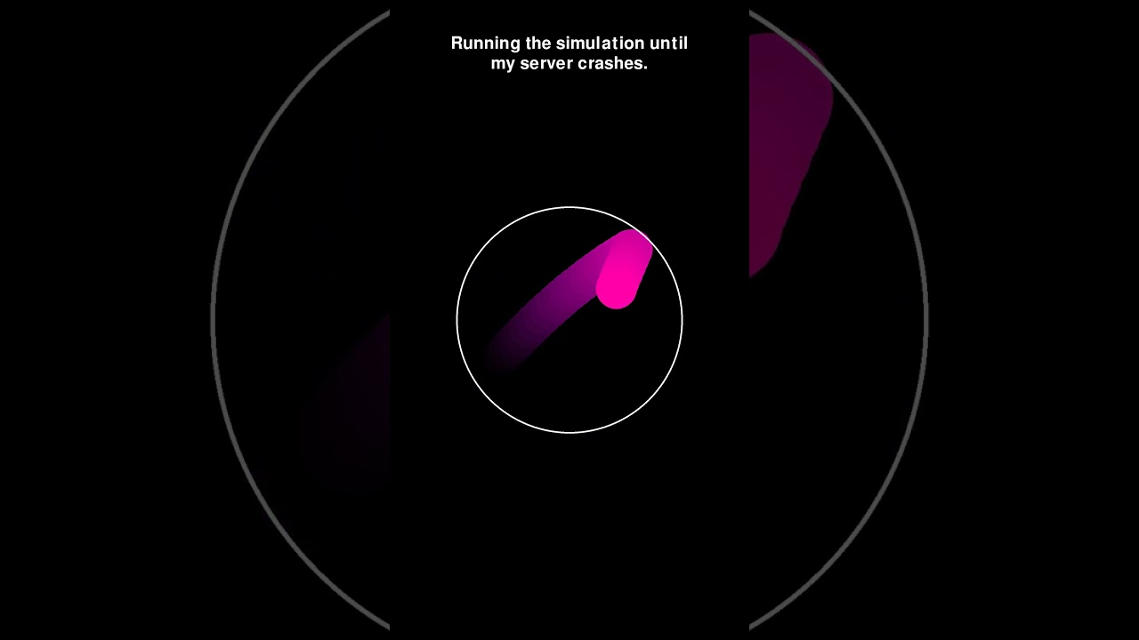 Ball bouncing simulation 8