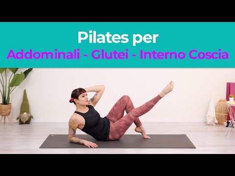 Pilates per Addominali, Glutei e Interno Coscia | Esercizi di Pilates a Casa