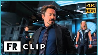 "That Man Is Playing Galaga!" - Tony Stark Funny Scene | The Avengers (2012) Movie CLIP | Filmy Rant