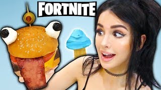 I ONLY EAT FORTNITE FOOD FOR 24 HOURS
