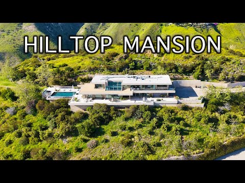 Inside a $9,750,000 Hilltop Mansion in Malibu, California