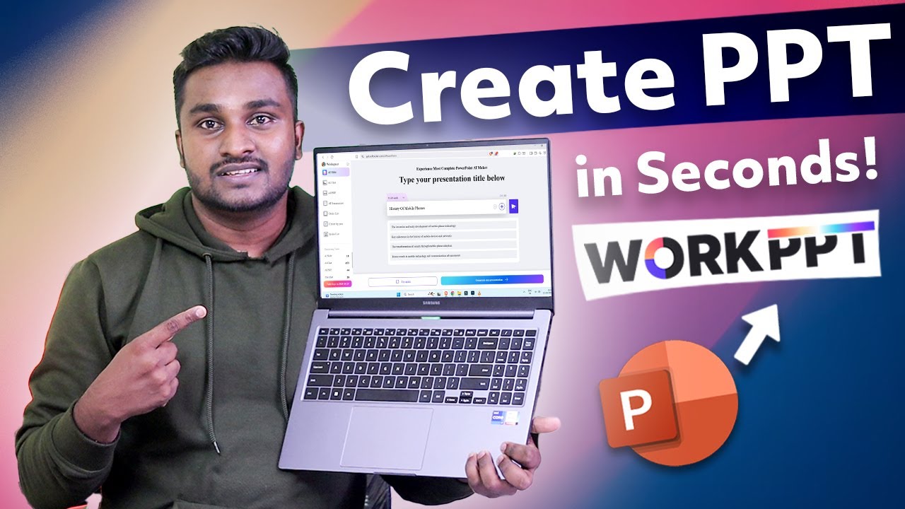 Stop Wasting Hours on PowerPoint! AI Creates Stunning PPT in Seconds! | Workppt