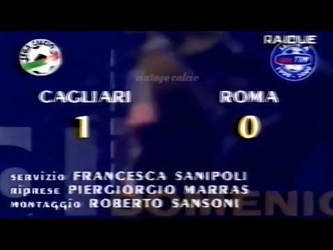 Cagliari-Roma 1:0, 1999/00 - Domenica Sportiva (Patrick M'Boma)