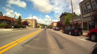 preview picture of video 'Hawley PA - in st Rt 590 virtual motorcycle ride 18428'