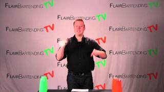 Juggling 3 Bottles: Step 1 (Flair Bartending TV Lesson 100)