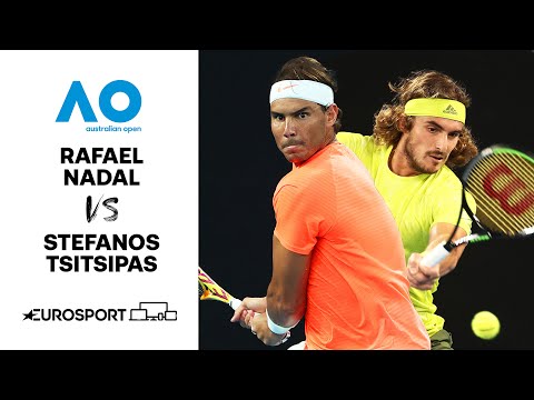 Rafael Nadal v Stefanos Tsitsipas | Australian Open 2021 - Highlights | Tennis | Eurosport