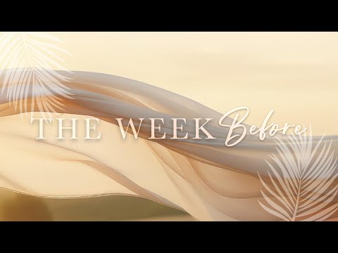 The Week Before | 03-24 | Steve Treash | 8:30 | Black Rock Church