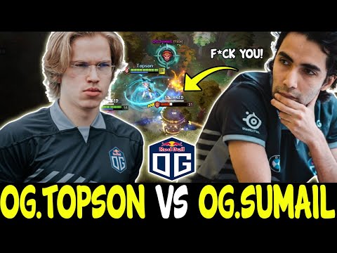 OG.Topson vs OG.SumaiL | Windranger vs Queen Of Pain | Dota 2 Pro Players Clips
