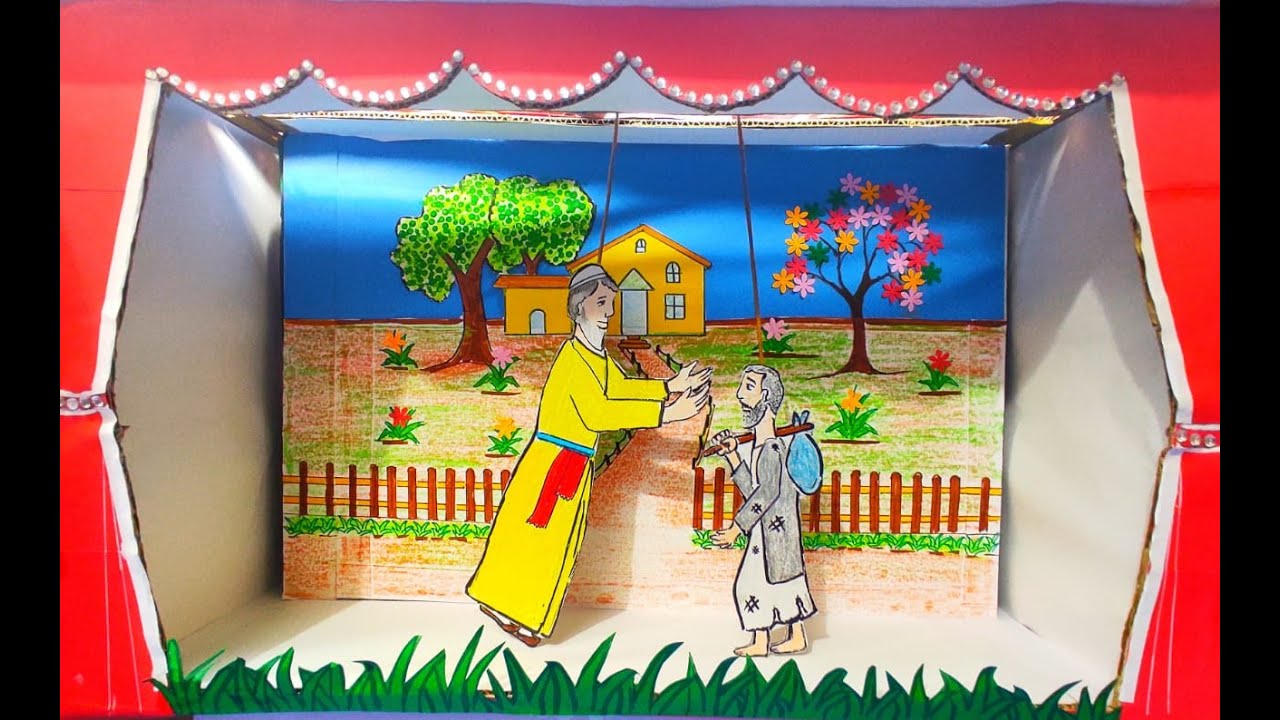 Story -2| The Prodigal Son| Bible Story| Puppet Show| Art & Craft| Action Song| Hailjes