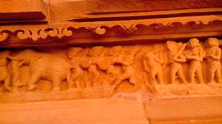 Khajuraho Group of Monuments sculptures Madhya Pradesh India Year 2013 #askdushyant