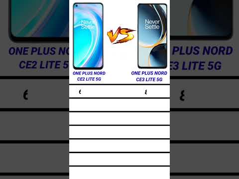 OnePlus Nord CE 2 Lite 5G vs OnePlus Nord CE 3 Lite 5G #shortsvideo