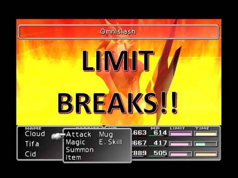 FF7 - Everything You Need to Know About Limit Breaks