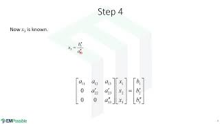 Lecture -- Naive Gauss Elimination