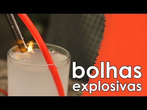 Bolhas explosivas - ELETRÓLISE DA ÁGUA (EXPERIÊNCIA) Video