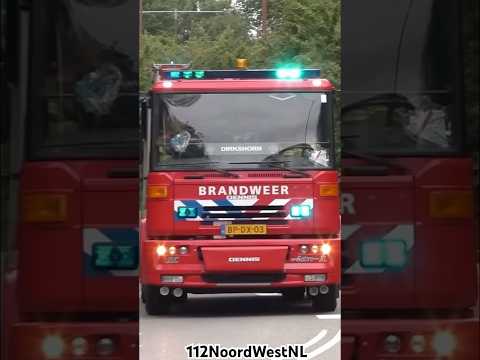 Oude TS 10-5633 met spoed naar een Grote brand in Alkmaar #brandweer #einsatz #fire #feuerwehr