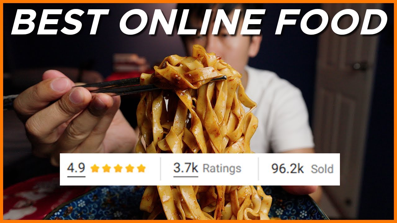 TOP 5 BEST SELLING FOODS ON SHOPEE | Best Online Food Ep 1