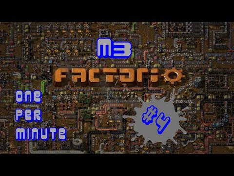 Factorio One Per Minute | Episode #4 - Barrels, Barrels, Barrels